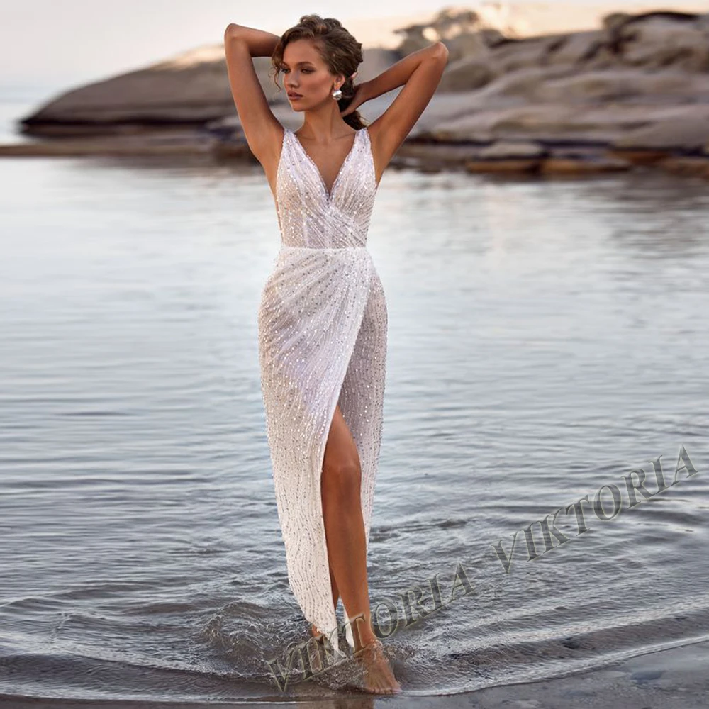 VIKTORIA High Fashion 2023 Wedding Dress V-neck Tank Backless For Bride Mermaid Appliques Women Vestidos De Novia Made To Order
VIKTORIA High Fashion 2023 Wedding Dress V-neck Tank Backless For Bride Mermaid Appliques Women Vestidos De Novia Made To Order