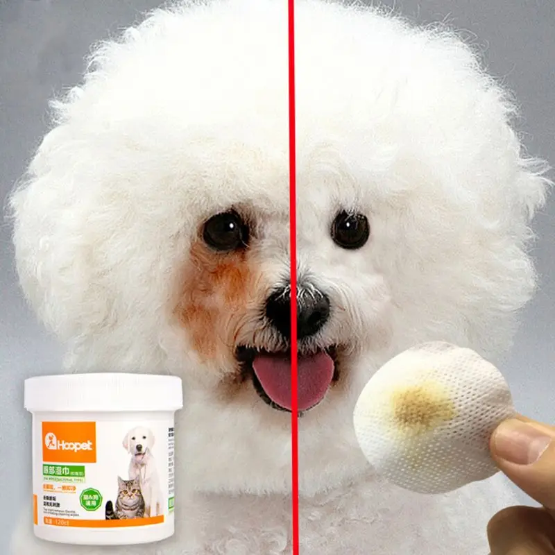 120pc Dog Cleaning Pet Paper Towels Eye Wet Wipes Tear Stain Remover Soft Non-intivating Cleaning Wipes Grooming Supplies
120pc Dog Cleaning Pet Paper Towels Eye Wet Wipes Tear Stain Remover Soft Non-intivating Cleaning Wipes Grooming Supplies