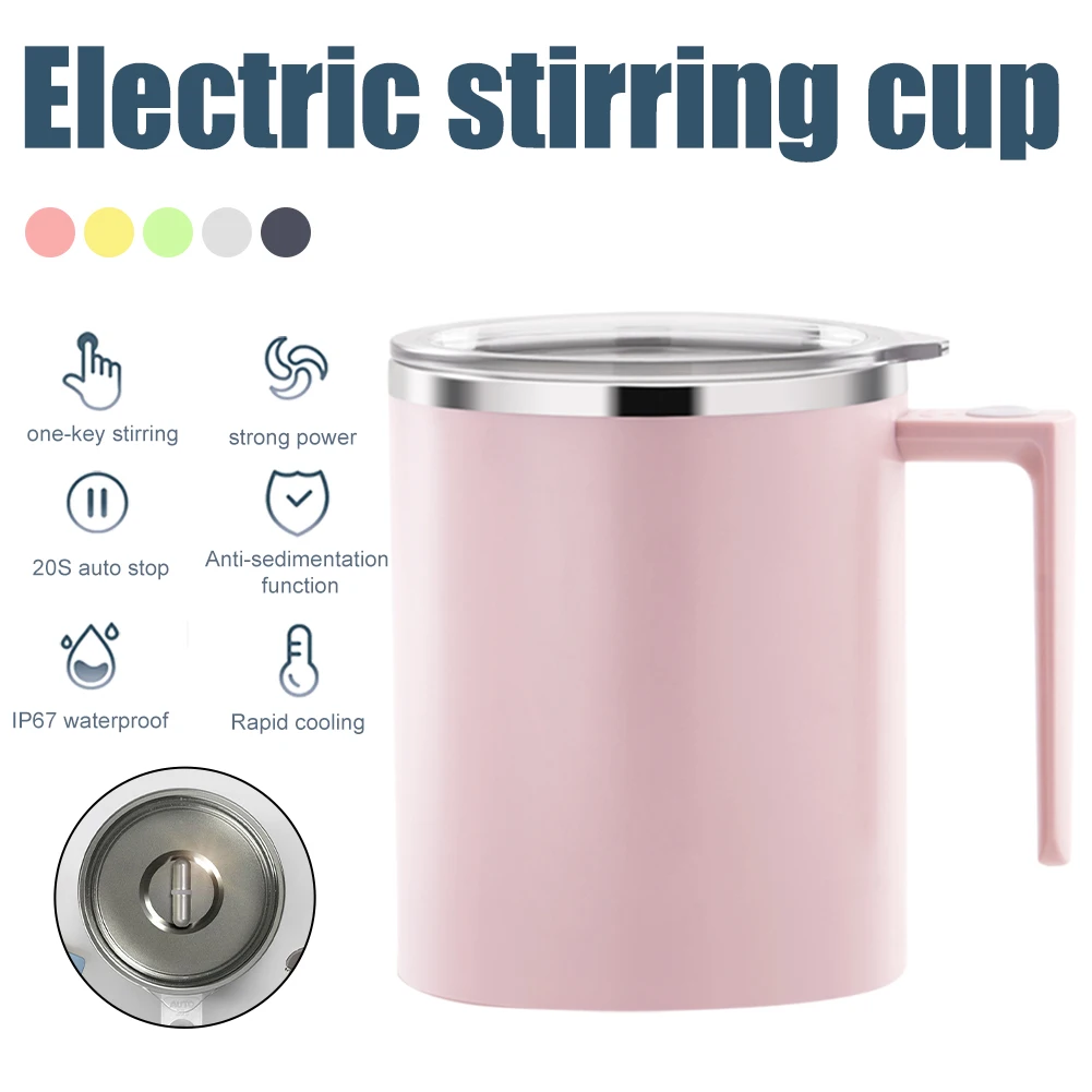 360ml Automatic Self Stirring Mug Magnetic Stirring Cup Waterproof Mixing Cup For Coffee Cocoa Milk Hot Chocolate Lazy Rotat Mug
360ml Automatic Self Stirring Mug Magnetic Stirring Cup Waterproof Mixing Cup For Coffee Cocoa Milk Hot Chocolate Lazy Rotat Mug