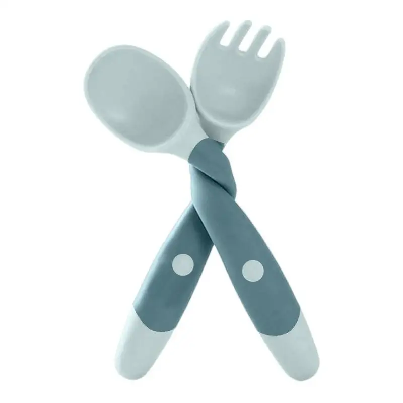 Kids Utensils Bendable Kids Eat Training Utensil Set Silicone Children Dinnerware Flexible Learning Spoons Fork With Round
Kids Utensils Bendable Kids Eat Training Utensil Set Silicone Children Dinnerware Flexible Learning Spoons Fork With Round