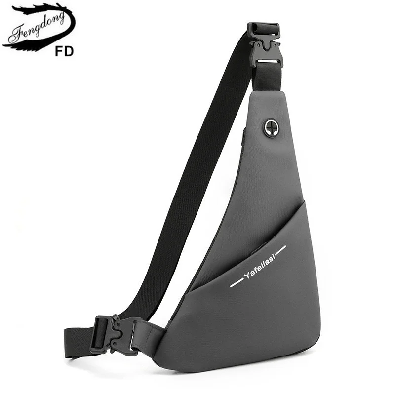Fengdong men ultra thin chest bag anti theft Crossbody Bags small shoulder bags for men outdoor sport bag men cell phone bag
Fengdong men ultra thin chest bag anti theft Crossbody Bags small shoulder bags for men outdoor sport bag men cell phone bag