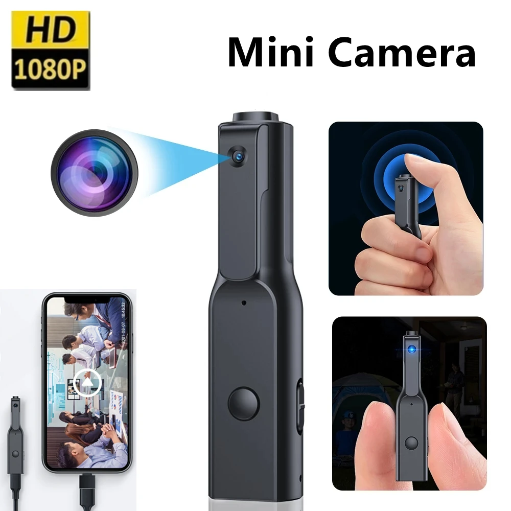 

Mini 1080P Camera Sports DV Body Camcorder Audio Voice Recording One Click Small Digtal Security Video Recorder Surveilance Cam