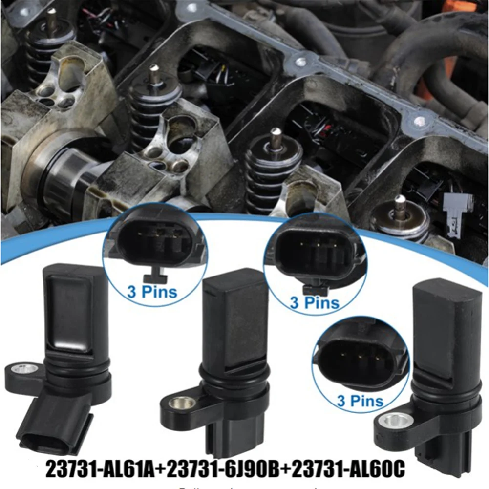 3 Pcs Camshaft Crankshaft Cam Crank Position Sensor 23731-4M506, 237317Y000 For Nissan Frontier 2005-2017 For Infiniti I35 2002-
3 Pcs Camshaft Crankshaft Cam Crank Position Sensor 23731-4M506, 237317Y000 For Nissan Frontier 2005-2017 For Infiniti I35 2002-