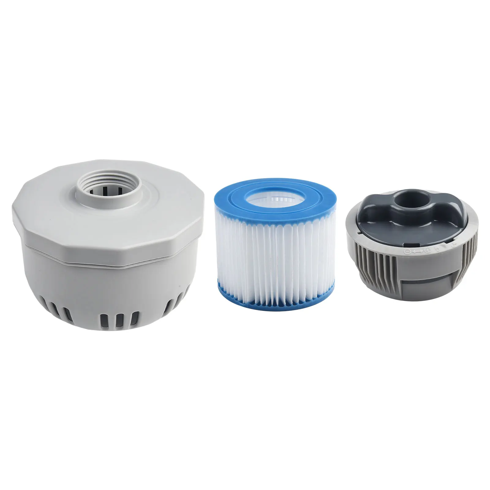 Chemical Dispenser Filter Kit Garden Pool Accessories Grey Filter Housing 14.5*11.5cm For Lay-Z Spa VIIntex VI
Chemical Dispenser Filter Kit Garden Pool Accessories Grey Filter Housing 14.5*11.5cm For Lay-Z Spa VIIntex VI