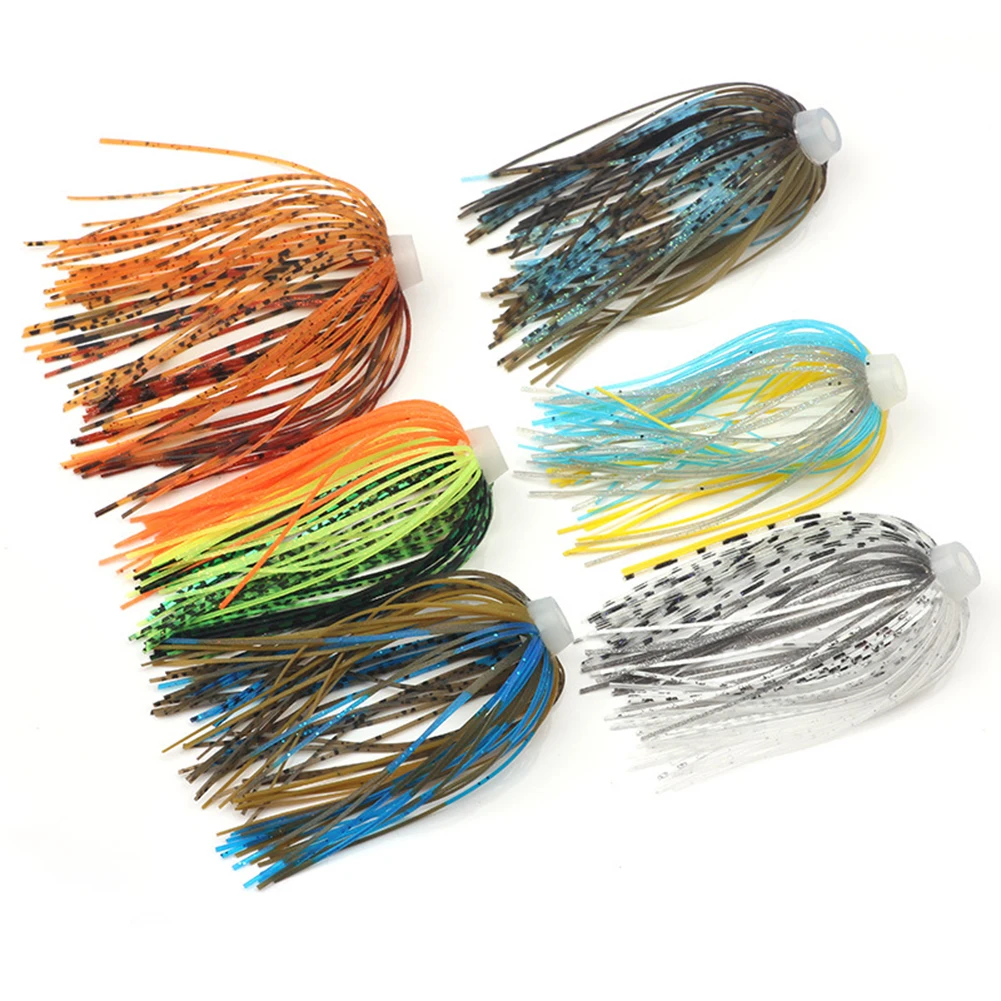 6/12/24 Pcs/lot 88 Strands 64mm Silicone Skirts Elastic Hole Umbrella Skirts Fishing Accessories Spinner Buzz Bait
6/12/24 Pcs/lot 88 Strands 64mm Silicone Skirts Elastic Hole Umbrella Skirts Fishing Accessories Spinner Buzz Bait