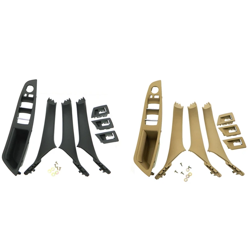 2 комплекта RHD внутренняя дверная ручка для автомобиля внутренняя дверная панель Накладка для Bmw 5 серия F10 F11 520 525, черный и бежевый
2 комплекта RHD внутренняя дверная ручка для автомобиля внутренняя дверная панель Накладка для Bmw 5 серия F10 F11 520 525, черный и бежевый