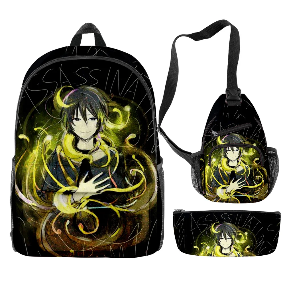 Assassination Classroom Backpack 3pcs/set Japan Anime Boys Girls Backpack Schoolbag Primary Middle School Students Notebook Bag
Assassination Classroom Backpack 3pcs/set Japan Anime Boys Girls Backpack Schoolbag Primary Middle School Students Notebook Bag