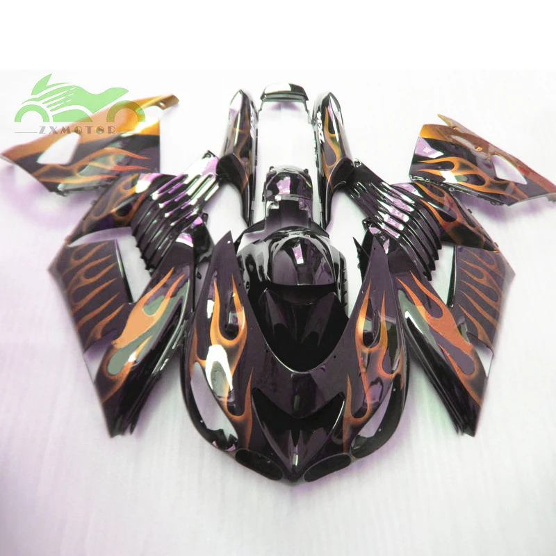 Custom Injection mold fairings kit for KAWASAKI Ninja ZX14R 2006-2010 2011 full sport fairing kits ZX 14R 06 08-11 orange flames
Custom Injection mold fairings kit for KAWASAKI Ninja ZX14R 2006-2010 2011 full sport fairing kits ZX 14R 06 08-11 orange flames