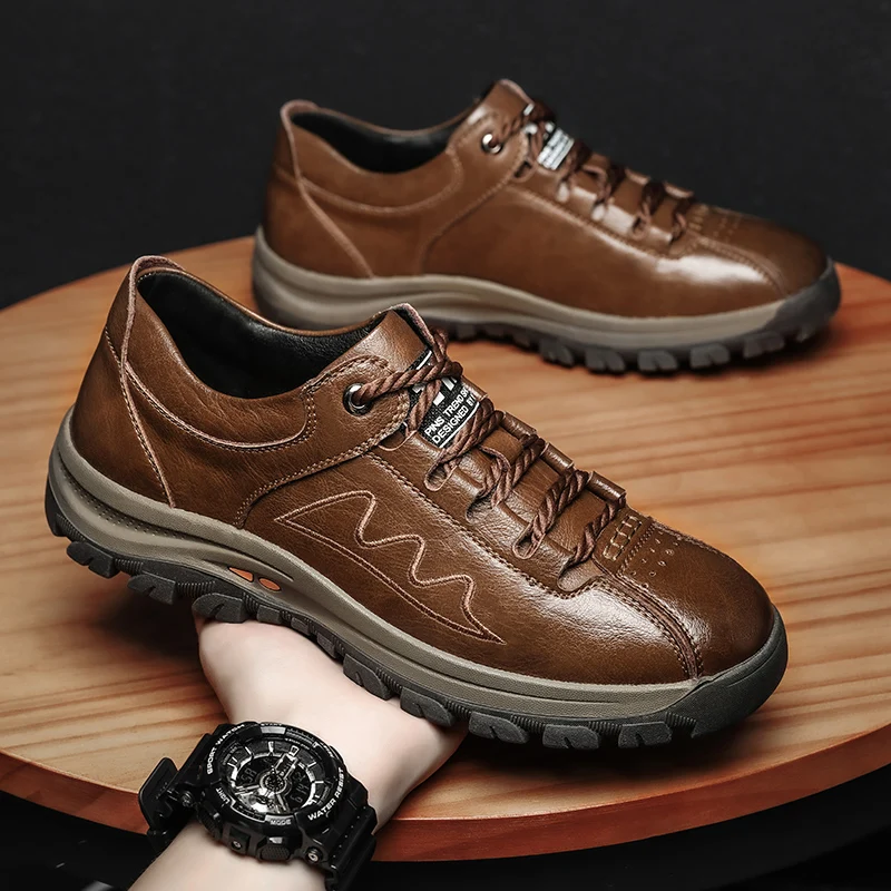 Man Outdoor hiking boots 2021 new non-slip sports shoes hiking shoes outdoor walking training shoes travel combat boots male
Man Outdoor hiking boots 2021 new non-slip sports shoes hiking shoes outdoor walking training shoes travel combat boots male