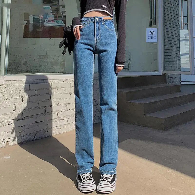 Vintage Chic Straight Women Jeans Trousers 2022 Spring Long Ladies Pants High Waist Slim Stretch Female Denim Pants
Vintage Chic Straight Women Jeans Trousers 2022 Spring Long Ladies Pants High Waist Slim Stretch Female Denim Pants