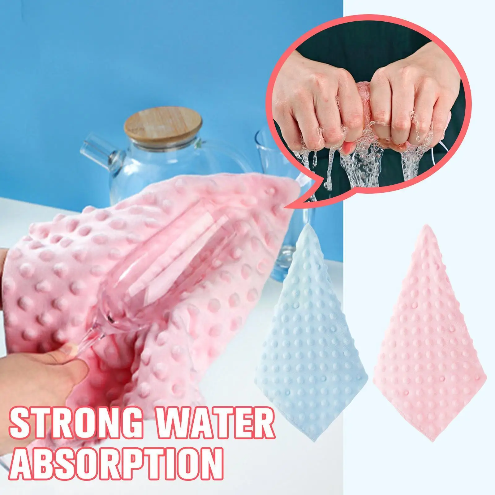Hand Towel For Kitchen Bathroom Thickened Double Layer Soft Super Quick Dry Absorbent Dish Cloths Towels Cleaning Cloth I4E1
Hand Towel For Kitchen Bathroom Thickened Double Layer Soft Super Quick Dry Absorbent Dish Cloths Towels Cleaning Cloth I4E1