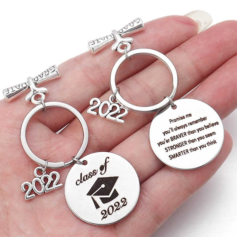 High Quality Stainless Steel Key Chain Key Ring keychain Letter Printing Class of 2022 Gift for Friend DIY Jewelry Making
High Quality Stainless Steel Key Chain Key Ring keychain Letter Printing Class of 2022 Gift for Friend DIY Jewelry Making