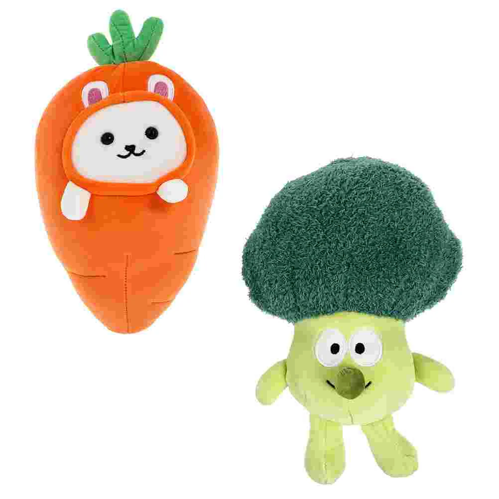 2pcs Carrot Shape Doll Little Broccoli Doll Plush Funny Plush Little Broccoli Doll
2pcs Carrot Shape Doll Little Broccoli Doll Plush Funny Plush Little Broccoli Doll