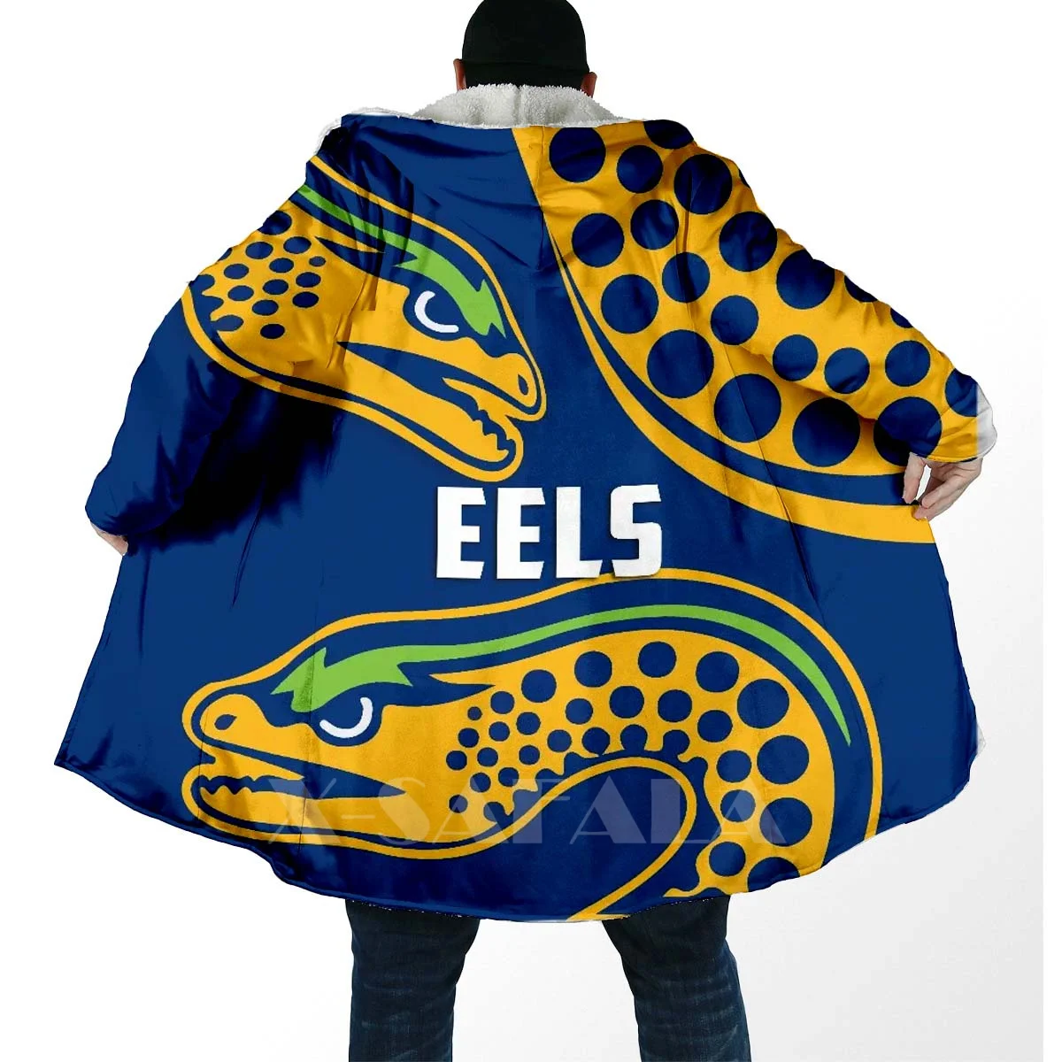 Толстая теплая накидка с капюшоном для мужчин, австралийский кролик, бульдог, пальто с 3D-принтом, ветрозащитная накидка, флисовая одежда, од...
Толстая теплая накидка с капюшоном для мужчин, австралийский кролик, бульдог, пальто с 3D-принтом, ветрозащитная накидка, флисовая одежда, од...