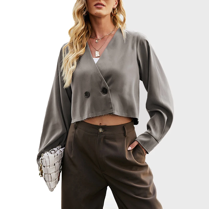 CYDNEE Short Small Suit Jacket Women Female Ins Tide Spring and Autumn New Slim Suit Long-sleeved Cardigan Top
CYDNEE Short Small Suit Jacket Women Female Ins Tide Spring and Autumn New Slim Suit Long-sleeved Cardigan Top