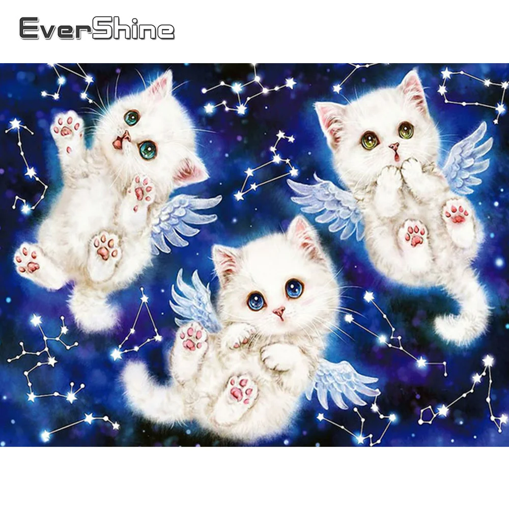 Evershine Алмазная мозаика животные искусство стены Алмазная вышивка кошка полная площадь Алмазная Живопись мультфильм картина стразами декор...
Evershine Алмазная мозаика животные искусство стены Алмазная вышивка кошка полная площадь Алмазная Живопись мультфильм картина стразами декор...