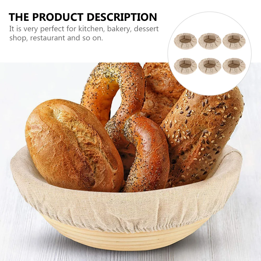 Basket Liner Bread Cloth Proofing Cover Baking Pastry Dough Sourdough Banneton Tools Fermentation Kitchen Making Warmer Bowl
Basket Liner Bread Cloth Proofing Cover Baking Pastry Dough Sourdough Banneton Tools Fermentation Kitchen Making Warmer Bowl