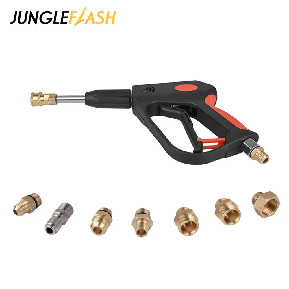 JUNGLEFLASH 350Bar 5075Psi латунный пистолет, керамический сердечник клапана, мойка высокого давления, спрей, водяной пистолет, промышленный автомобил...
JUNGLEFLASH 350Bar 5075Psi латунный пистолет, керамический сердечник клапана, мойка высокого давления, спрей, водяной пистолет, промышленный автомобил...