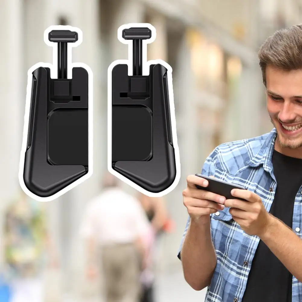 1 Pair Z11 Mobile Game Auxiliary Handle Trigger Controller Ergonomic Gamepad Compatible For Ios Android Portable Phone Holder
1 Pair Z11 Mobile Game Auxiliary Handle Trigger Controller Ergonomic Gamepad Compatible For Ios Android Portable Phone Holder