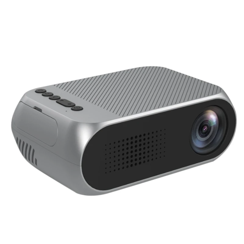 

Top Deals YG320 HD 1080P HDMI-Compatible USB TF AV Mini Projector Home Media HD Video Player