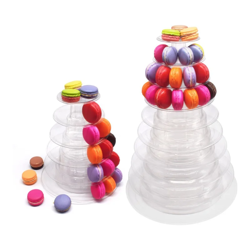 4/6/10-layer Macarons Display Tower Wedding Cake Decorating Tool Plastic Macaron Tower Stand Fondant Cake Stand Donuts Holde
4/6/10-layer Macarons Display Tower Wedding Cake Decorating Tool Plastic Macaron Tower Stand Fondant Cake Stand Donuts Holde