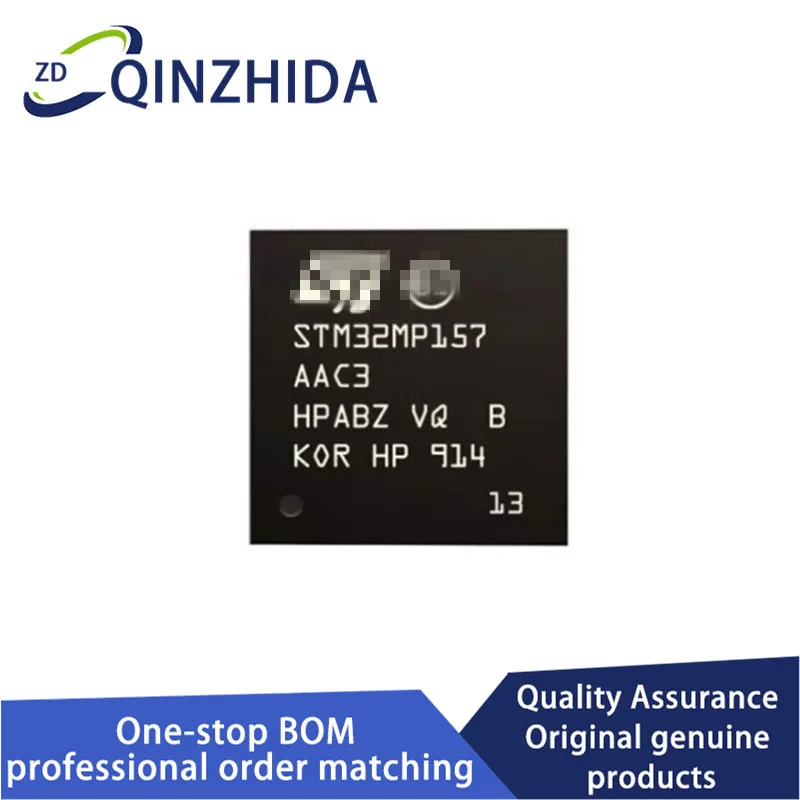 1-10Pcs/Lot STM32MP157AAC3 BGA New & Original in stock Electronic components integrated circuit IC
1-10Pcs/Lot STM32MP157AAC3 BGA New & Original in stock Electronic components integrated circuit IC