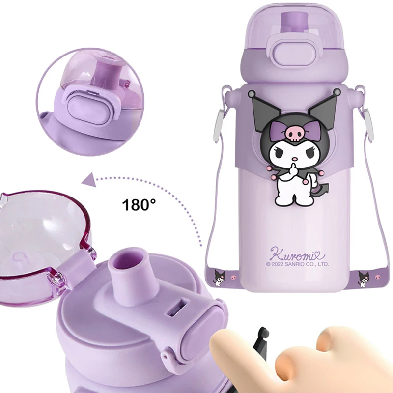 460ml Sanrios Cinnamoroll Kuromi Mymelody kawaii Cartoon 316 Thermos Bullet Flask Cover With Straw Insulated Water Bottle Gifts
460ml Sanrios Cinnamoroll Kuromi Mymelody kawaii Cartoon 316 Thermos Bullet Flask Cover With Straw Insulated Water Bottle Gifts