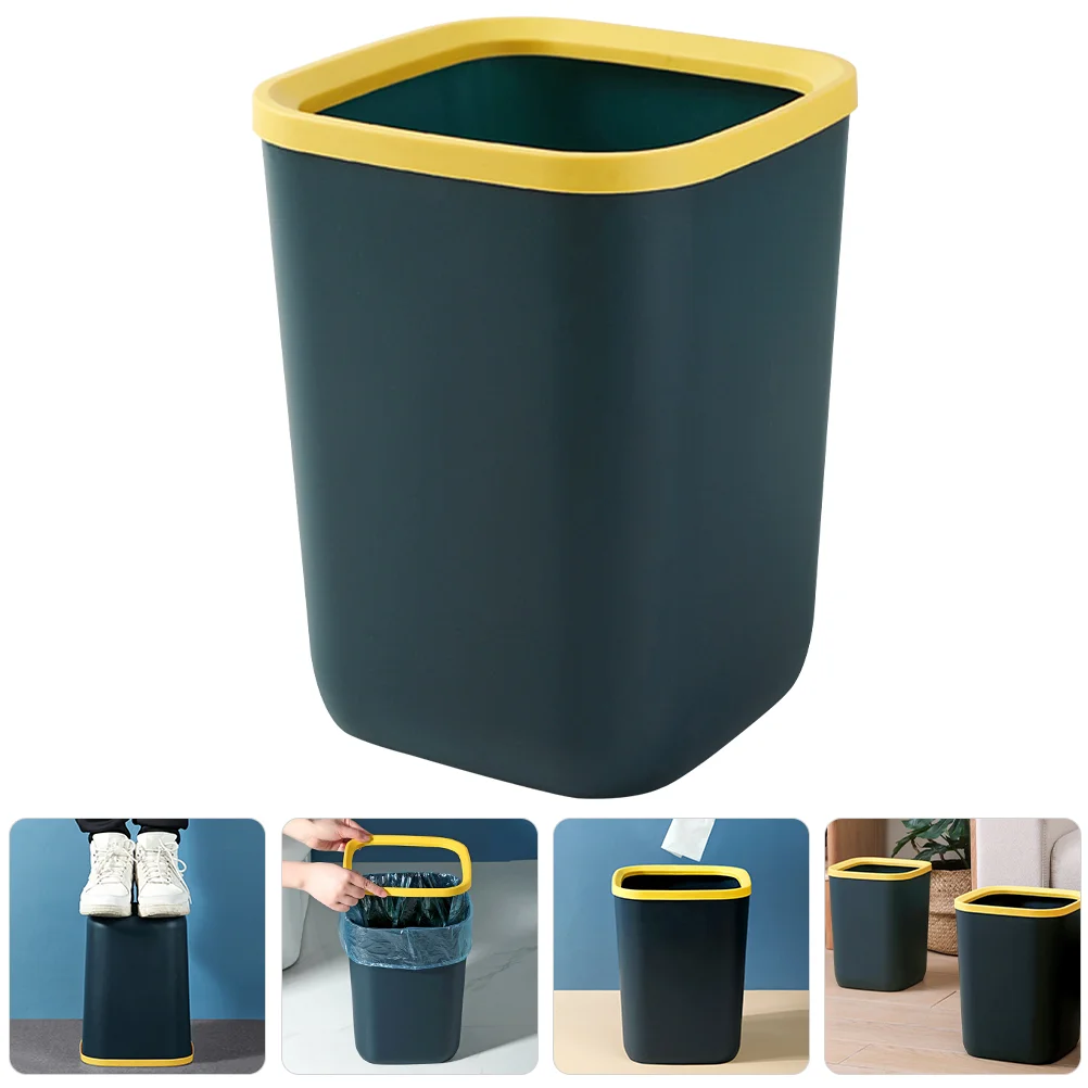 Large-capacity Trash Can Wastebasket Bin Garbage Can Plastic Garbage Container With Pressing Ring
Large-capacity Trash Can Wastebasket Bin Garbage Can Plastic Garbage Container With Pressing Ring