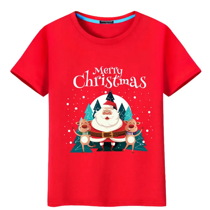 Christmas deer T shirt short sleeved summer new half-sleeved round neck cotton clothes loose Korean women Western style tops
Christmas deer T shirt short sleeved summer new half-sleeved round neck cotton clothes loose Korean women Western style tops