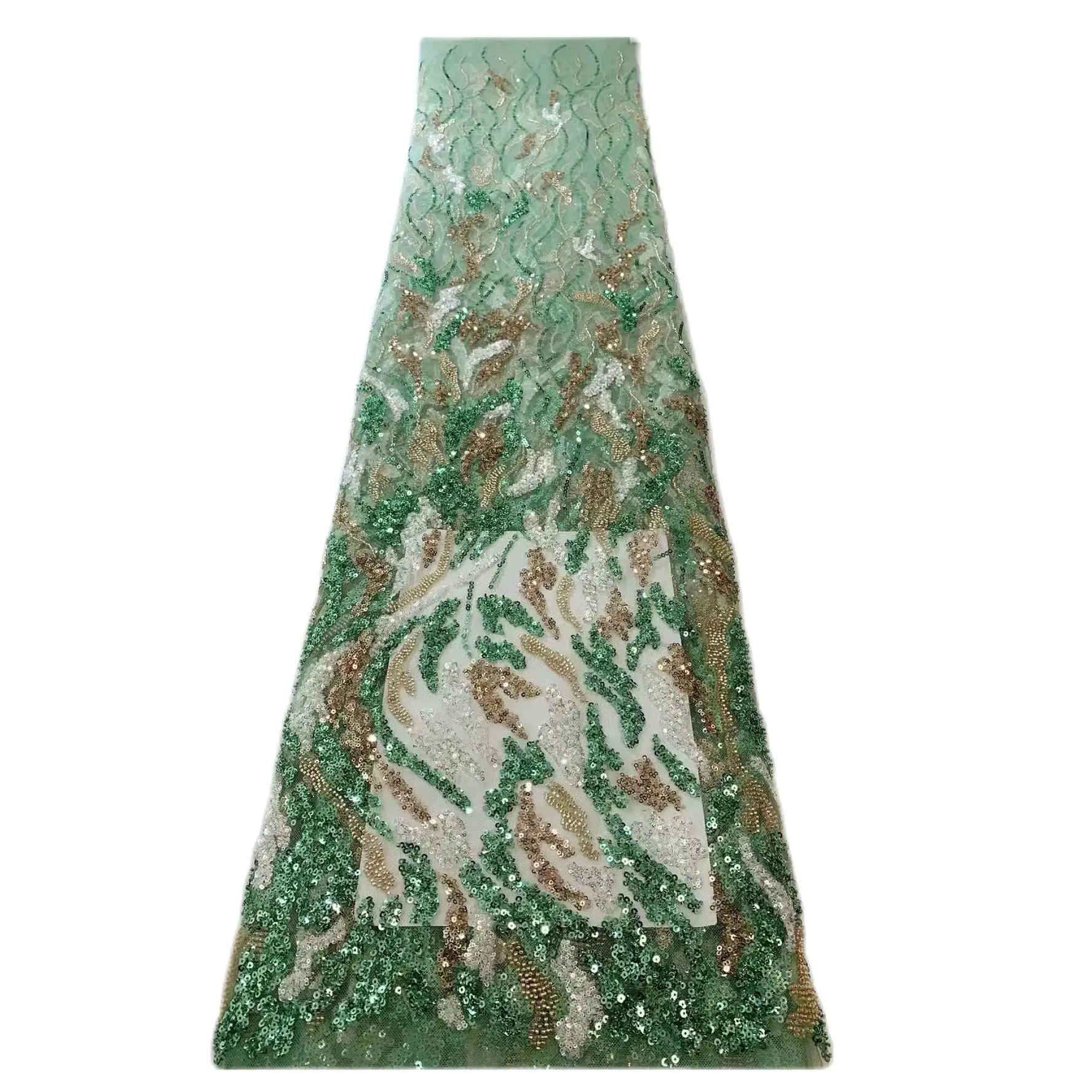 High Quality Multi Color African Lace With Sequin Embroidery Fabric For Party Dress 5 Yards French Beaded Lace For Bridal
High Quality Multi Color African Lace With Sequin Embroidery Fabric For Party Dress 5 Yards French Beaded Lace For Bridal