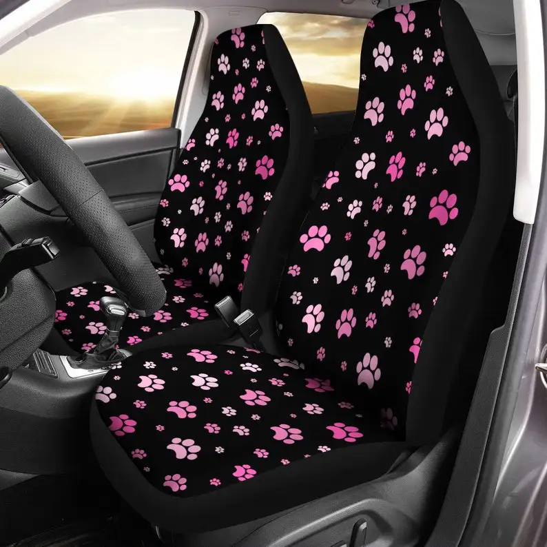 Pink paw print Car Seat Covers(1 pair), universal seat covers, Car Seat Protector, car seat upholstery, paw print Car Decor, gif
Pink paw print Car Seat Covers(1 pair), universal seat covers, Car Seat Protector, car seat upholstery, paw print Car Decor, gif