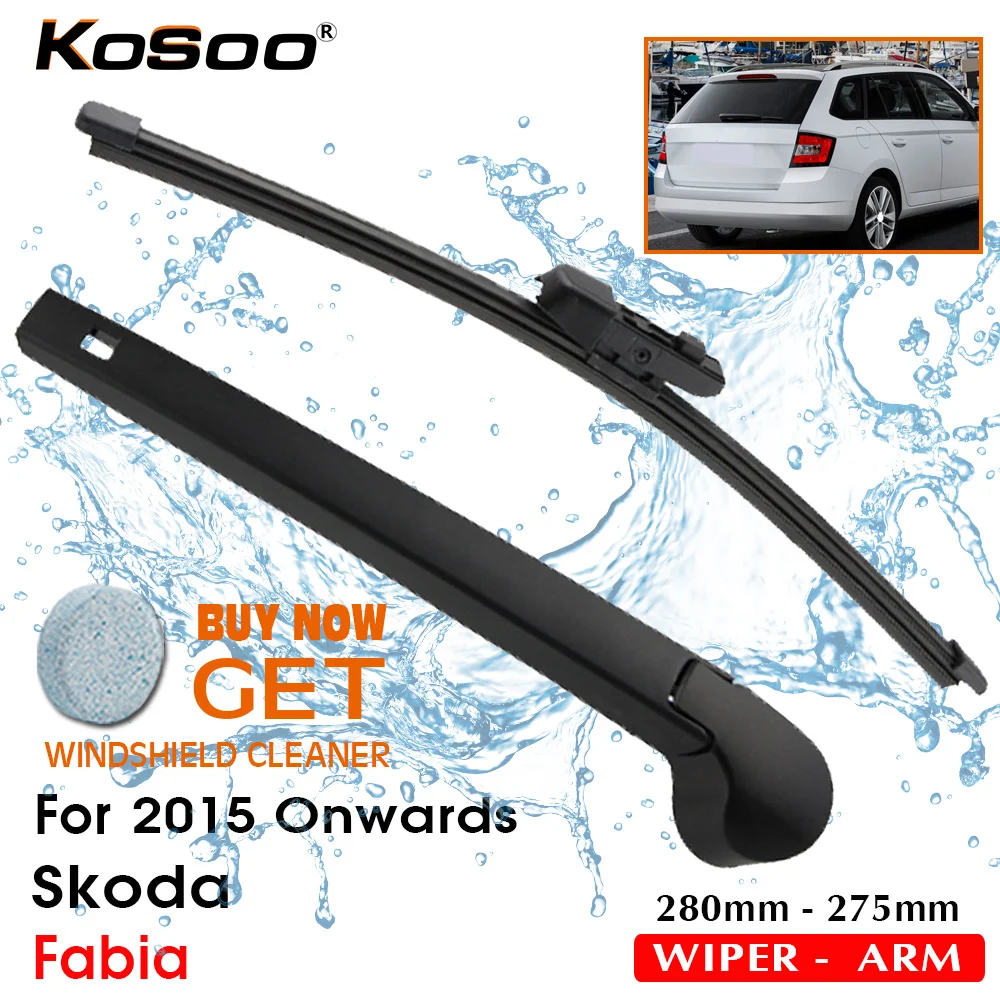 KOSOO Авто Задние лезвия для Skoda Fabia,280 мм 2015 года задние оконные стеклоочиститель лезвия рычаг, аксессуары для стайлинга автомобилей
KOSOO Авто Задние лезвия для Skoda Fabia,280 мм 2015 года задние оконные стеклоочиститель лезвия рычаг, аксессуары для стайлинга автомобилей