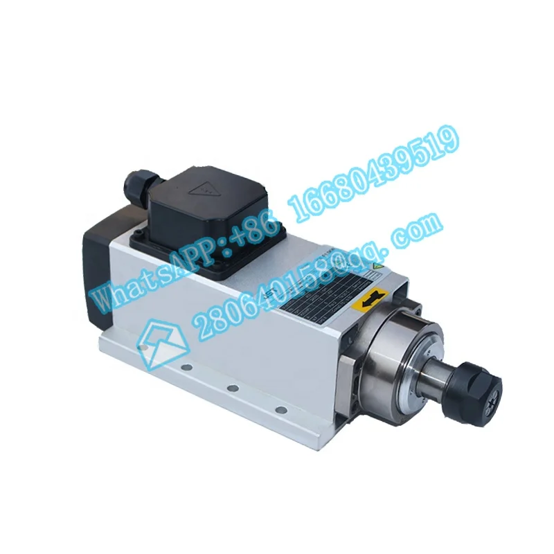 CNC Carving Machine Square Air Cooling Router Spindle Motor 2.2KW 24000RPM ER20 Milling Machine Tool Spindle
CNC Carving Machine Square Air Cooling Router Spindle Motor 2.2KW 24000RPM ER20 Milling Machine Tool Spindle