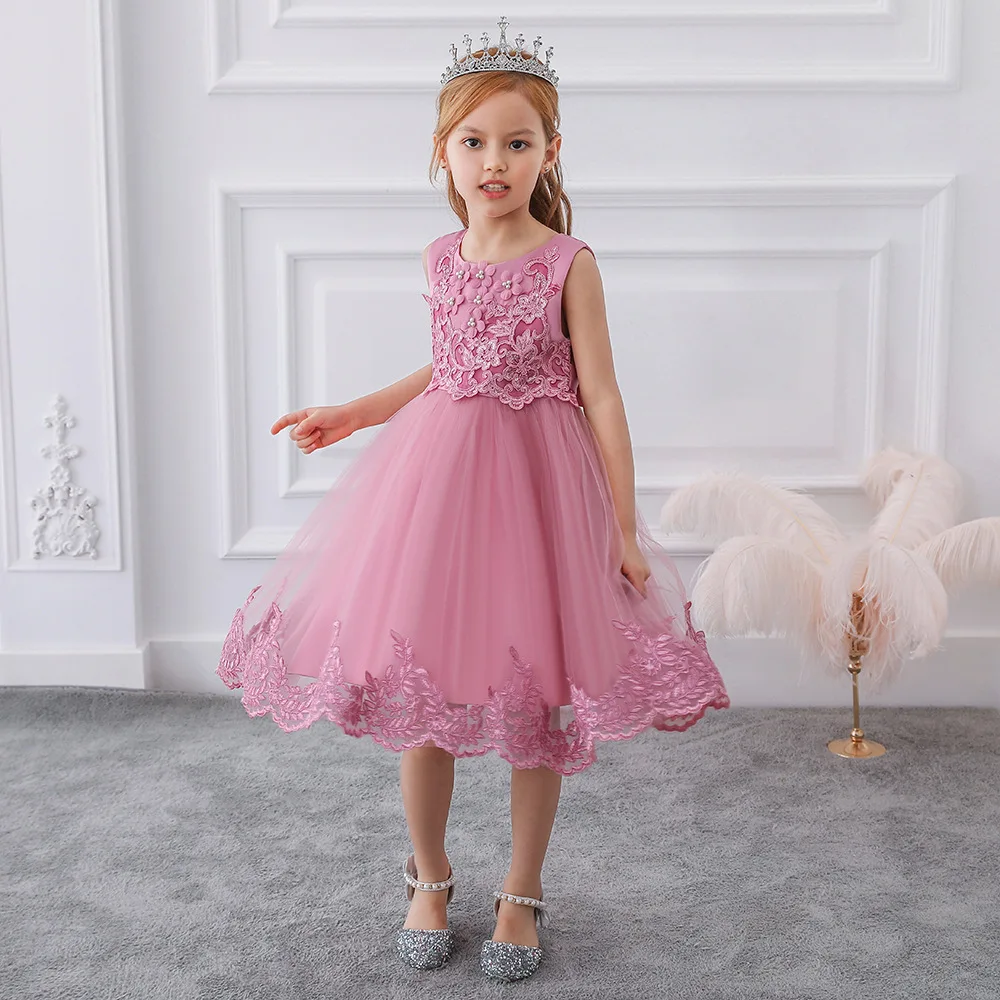 Rocwickline New Summer and Autumn Girl's Dress Embroidery Lace Gauze Ball Gown Sleeveless Celebrities Accessible Luxury Dress
Rocwickline New Summer and Autumn Girl's Dress Embroidery Lace Gauze Ball Gown Sleeveless Celebrities Accessible Luxury Dress