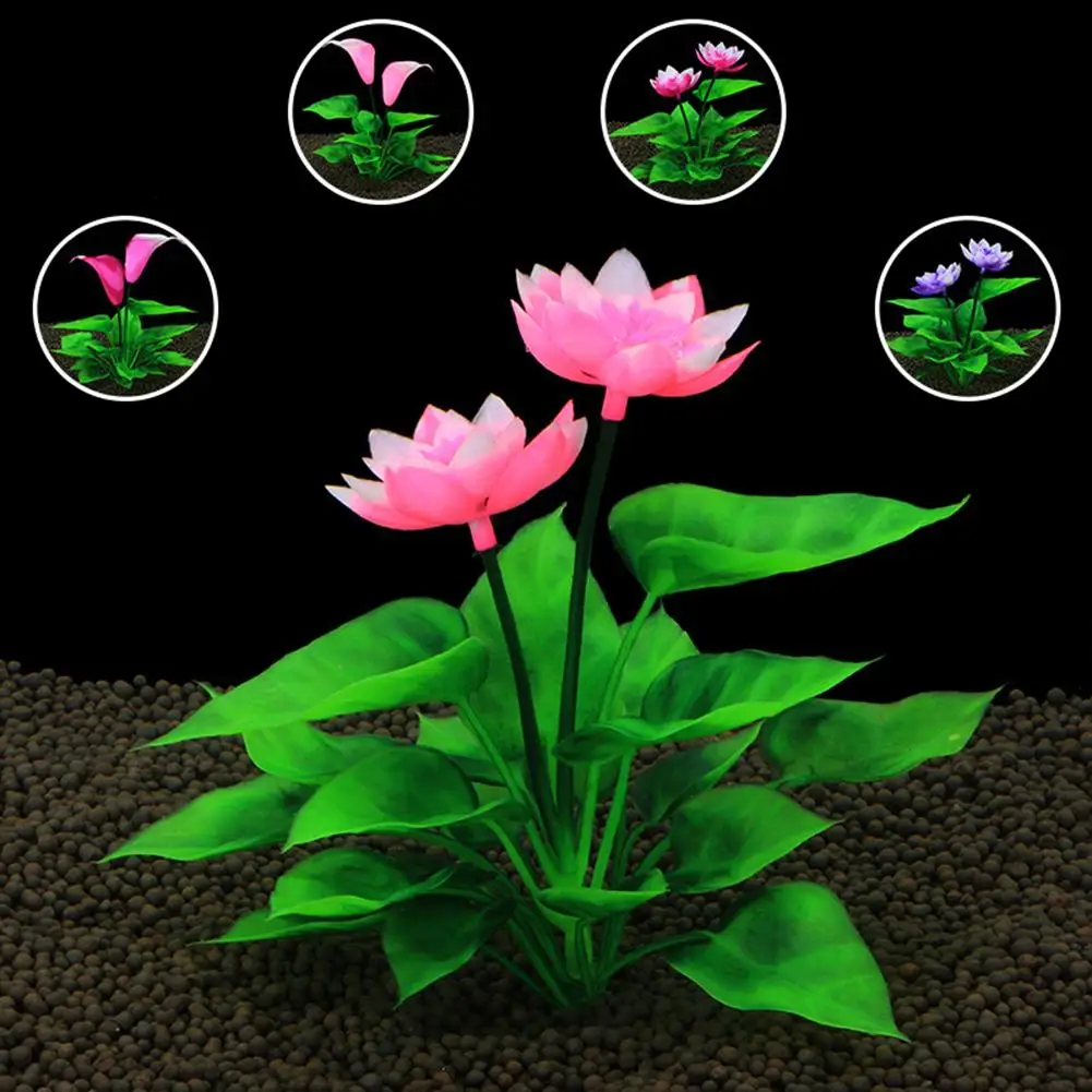 Simulated Water Grass Artificial Lotus Flower Aquarium Landscape Decoration Underwater Grass Ornament Plant Fish Tank Accessory
Simulated Water Grass Artificial Lotus Flower Aquarium Landscape Decoration Underwater Grass Ornament Plant Fish Tank Accessory