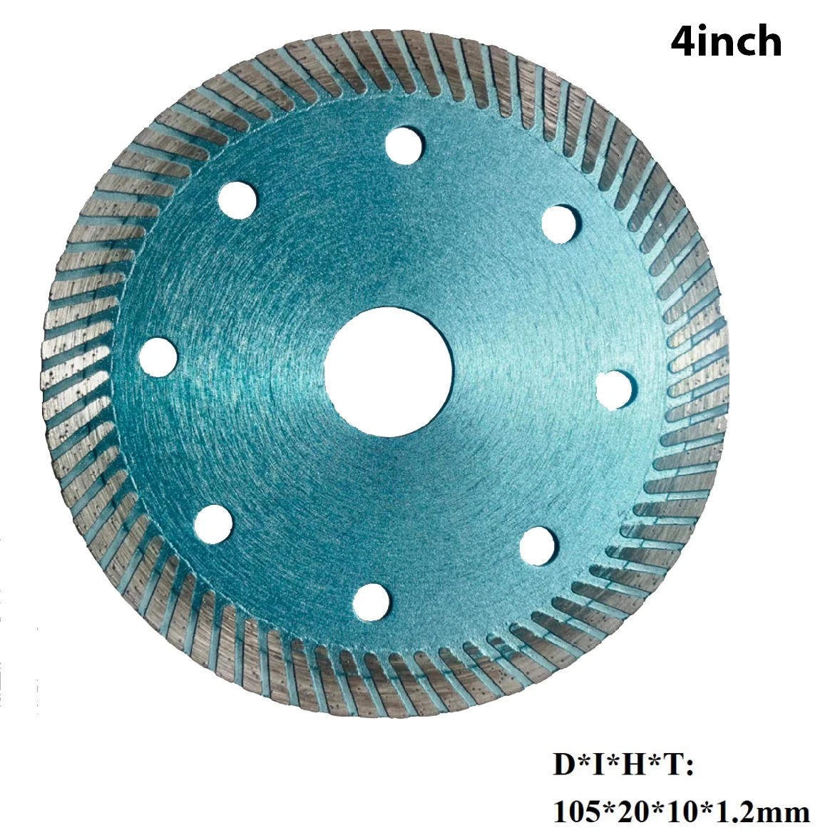 1PCS 4inch Porcelain Tile Turbo Diamond Dry Cutting Blade/Disc Grinder WheelLight Equipment Tools Saws Blades
1PCS 4inch Porcelain Tile Turbo Diamond Dry Cutting Blade/Disc Grinder WheelLight Equipment Tools Saws Blades
