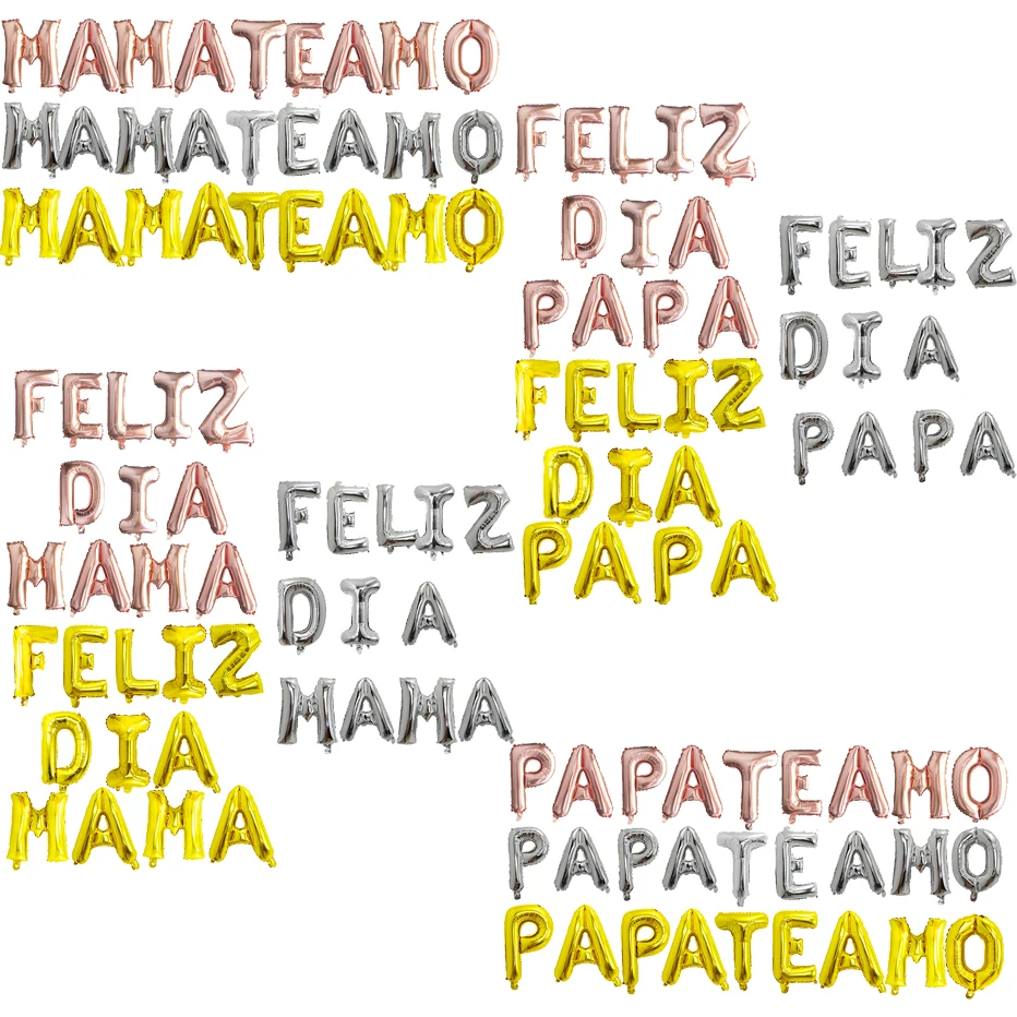 8/12pcs Mama Te Amo Balloon Feliz Dia Papa Air Globo Father's And Mother's Day Party Decorations Mom Dad Gift Baby Shower Supply
8/12pcs Mama Te Amo Balloon Feliz Dia Papa Air Globo Father's And Mother's Day Party Decorations Mom Dad Gift Baby Shower Supply