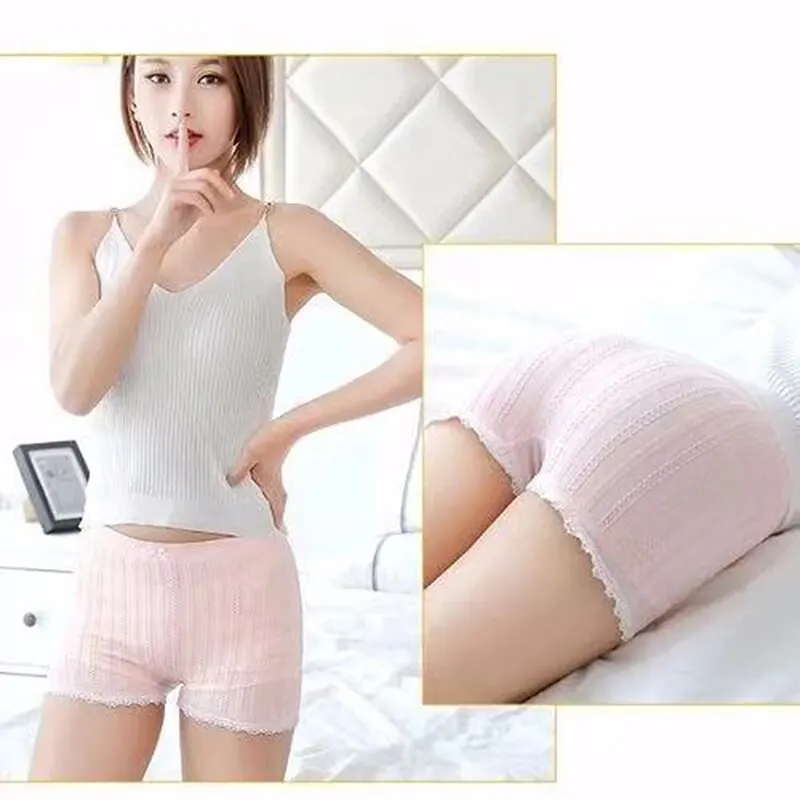 1PC Women Soft Seamless Safety Pants Leggings Sexy Lace Breathable Shorts Underwear
1PC Women Soft Seamless Safety Pants Leggings Sexy Lace Breathable Shorts Underwear