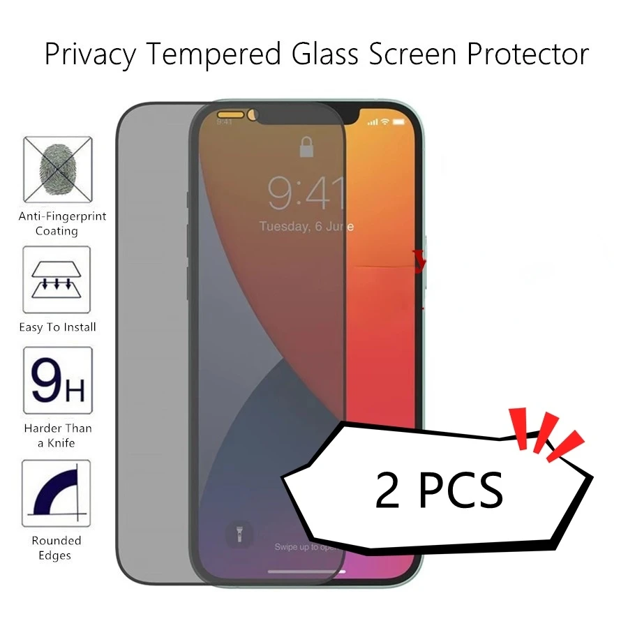 (2PCS)Anti Spy Privacy Tempered Glass Screen Protector For iPhone14 Pro Max 14 Plus 13 Pro Max 12 Pro Max 11 Pro Max Xs max XR X
(2PCS)Anti Spy Privacy Tempered Glass Screen Protector For iPhone14 Pro Max 14 Plus 13 Pro Max 12 Pro Max 11 Pro Max Xs max XR X