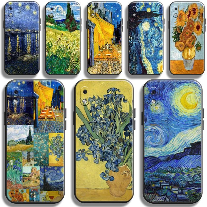Van Gogh Oil Painting Starry Sky For Samsung Galaxy A10 A10S Phone Case Soft Liquid Silicon TPU Cases Shell Coque Shockproof
Van Gogh Oil Painting Starry Sky For Samsung Galaxy A10 A10S Phone Case Soft Liquid Silicon TPU Cases Shell Coque Shockproof