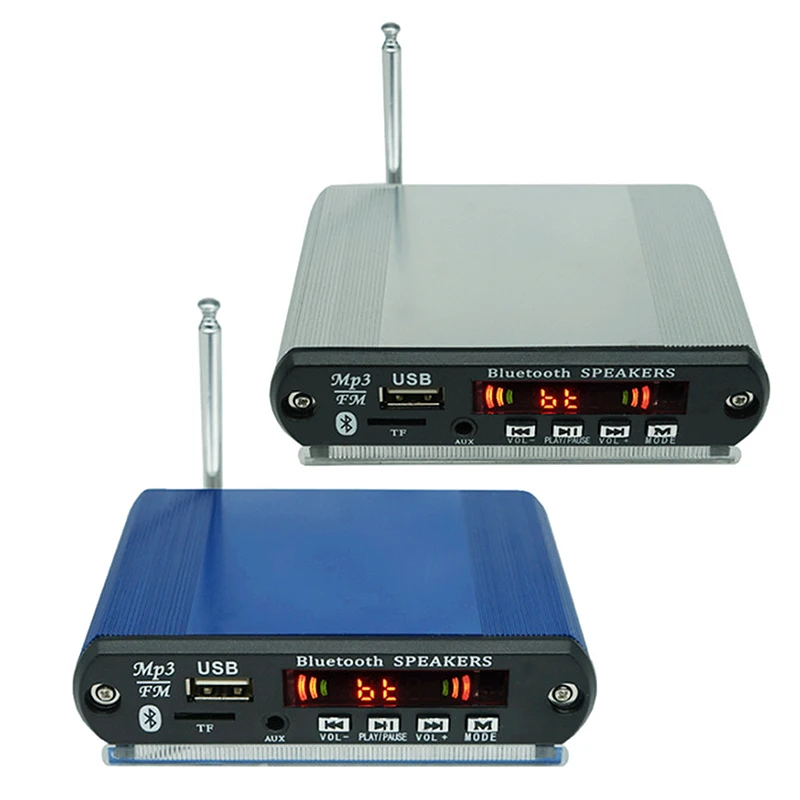 2X15W Amplifier MP3 Player Bluetooth Decoder Board 12V Bluetooth 5.0 Car FM Radio Module Support TF USB AUX
2X15W Amplifier MP3 Player Bluetooth Decoder Board 12V Bluetooth 5.0 Car FM Radio Module Support TF USB AUX