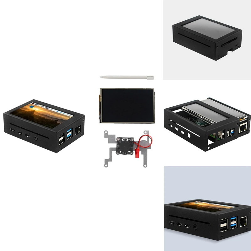Для Raspberry Pi 4 Model B сенсорный экран 3,5 дюйма 480X32 0 ЖК-дисплей с охлаждающим вентилятором чехол теплоотвод для Raspberry Pi 4B
Для Raspberry Pi 4 Model B сенсорный экран 3,5 дюйма 480X32 0 ЖК-дисплей с охлаждающим вентилятором чехол теплоотвод для Raspberry Pi 4B