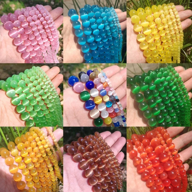 Wholesale Cheap Multi Color Opal Stone Round Beads 4-12mm Moonstone String Loose DIY Charm Beads For Jewelry Making Accessory 
Wholesale Cheap Multi Color Opal Stone Round Beads 4-12mm Moonstone String Loose DIY Charm Beads For Jewelry Making Accessory