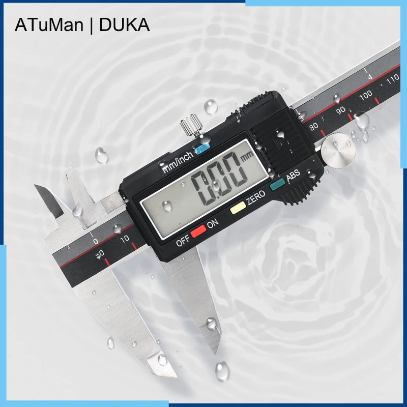 Цифровой штангенциркуль DUKA ATuMan CA2, 0,01 мм, высокоточный Электрический измерительный инструмент с ЖК-дисплеем, 6 дюймов, 150 мм
Цифровой штангенциркуль DUKA ATuMan CA2, 0,01 мм, высокоточный Электрический измерительный инструмент с ЖК-дисплеем, 6 дюймов, 150 мм