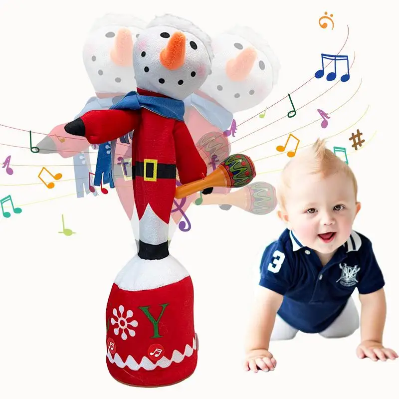 Dancing Christmas Toys Interesting Electric Plush Singing And Dancing Stuffed Toy For Christmas Party Supplies Gift For Kids
Dancing Christmas Toys Interesting Electric Plush Singing And Dancing Stuffed Toy For Christmas Party Supplies Gift For Kids