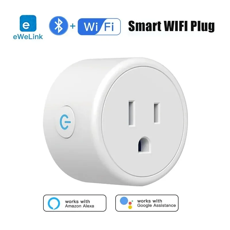 EWeLink Wi-Fi + Bluetooth умная розетка беспроводной смарт-прибор связь сцены голосовой