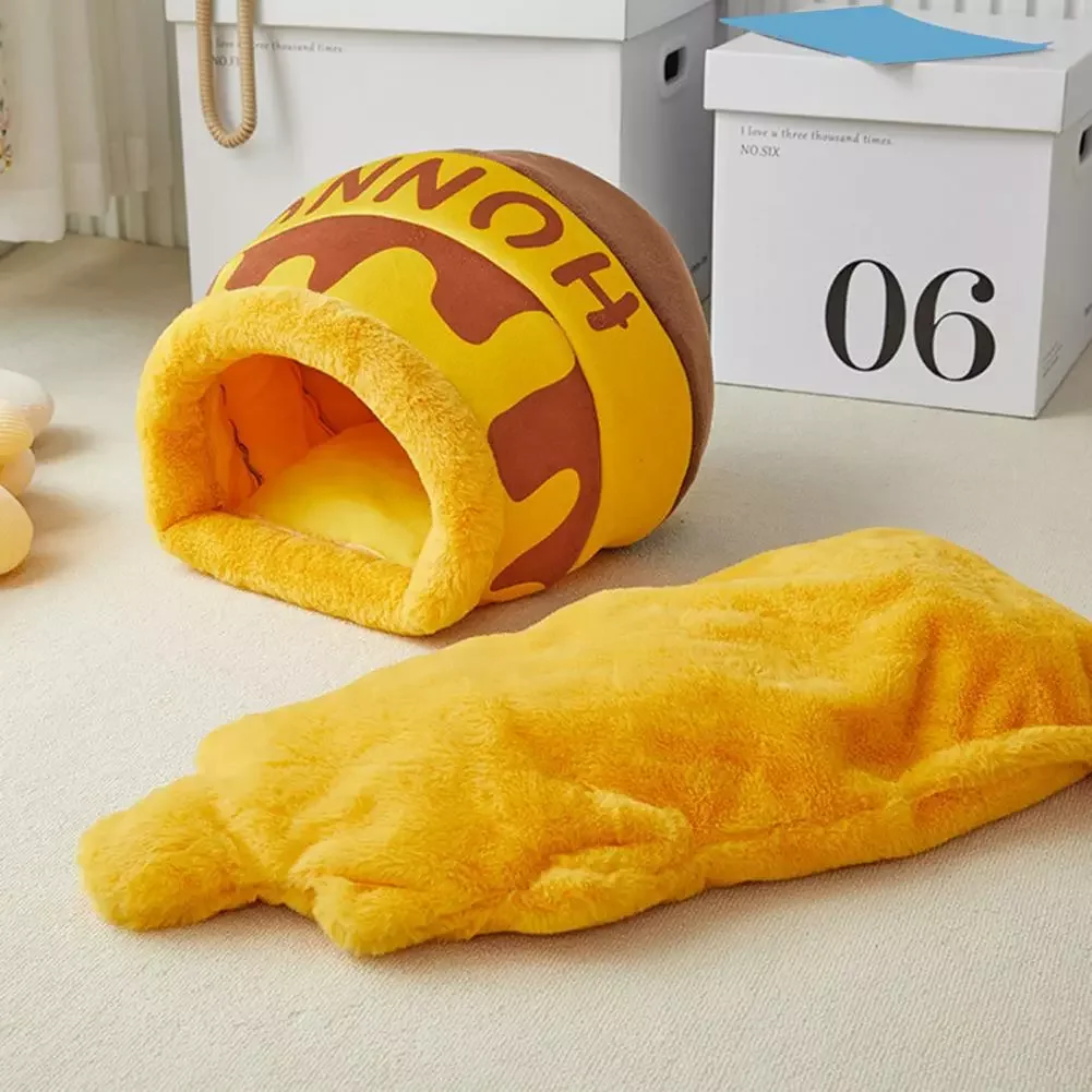 Pet Nest Durable Fully Filled Cat Supplies Honey Pot Shape Deep Sleep Pet Tent House Pet Supplies
Pet Nest Durable Fully Filled Cat Supplies Honey Pot Shape Deep Sleep Pet Tent House Pet Supplies