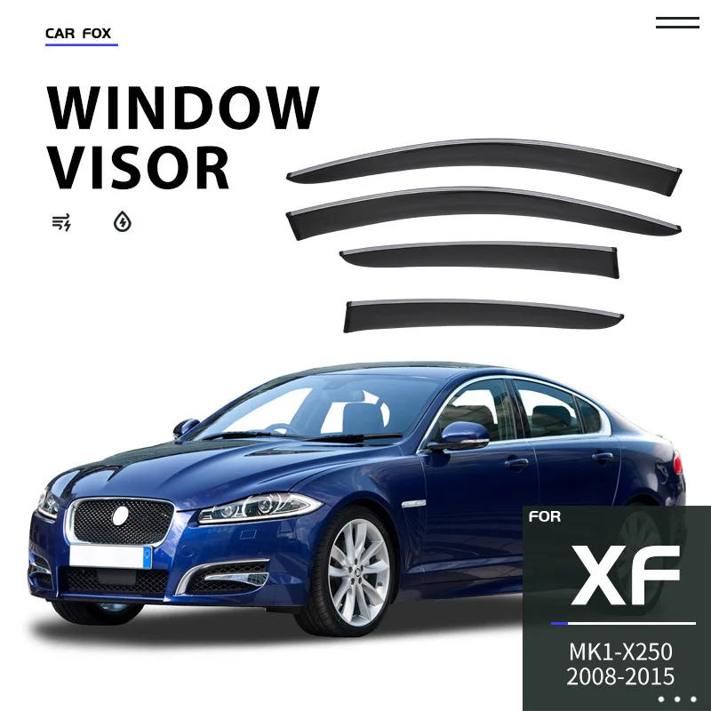 For JAGUAR XF XFL Window visor Weather Shield Side Window Deflector Car windshield weather shield Car accessories
For JAGUAR XF XFL Window visor Weather Shield Side Window Deflector Car windshield weather shield Car accessories