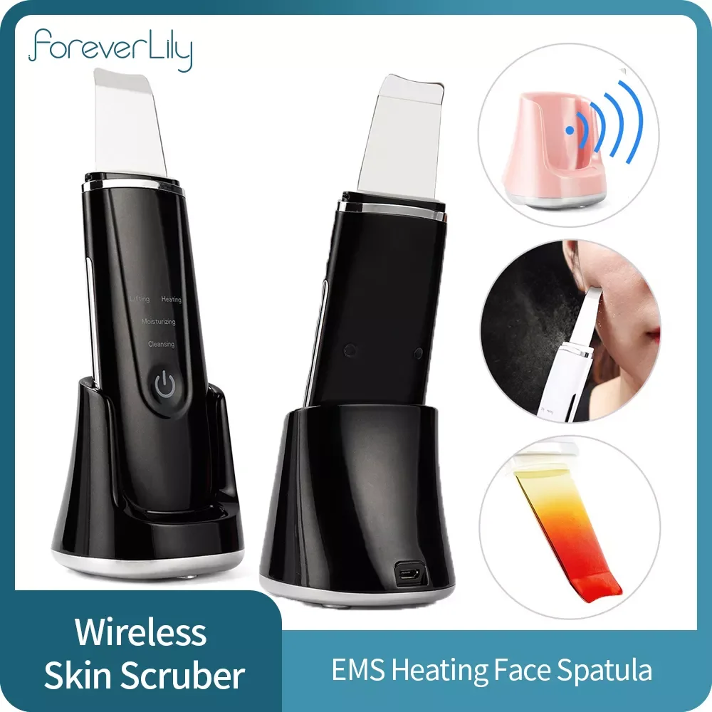 NEW2022 Charge EMS Skin Scrubber Ultrasonic Heating Blackhead Ance Removal Deep Cleansing Face Lifting Nose Cleaner
NEW2022 Charge EMS Skin Scrubber Ultrasonic Heating Blackhead Ance Removal Deep Cleansing Face Lifting Nose Cleaner