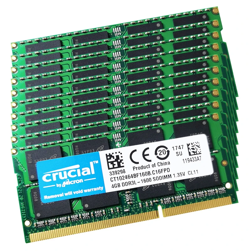 

50PCS DDR3 8GB 4GB 16GB 32GB Laptop Memory Ram 1066 1333 1600 MHZ DDR3L 204pin Sodimm Notebook Memoria RAM ddr3